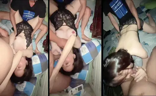 clip sex Vợ bạn cực phẩm cho threesome ngay trong phòng ngủ vợ chồng